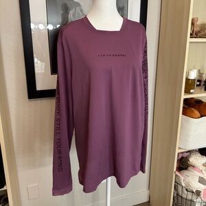 lululemon athletica Long Sleeve Shirt - Purple